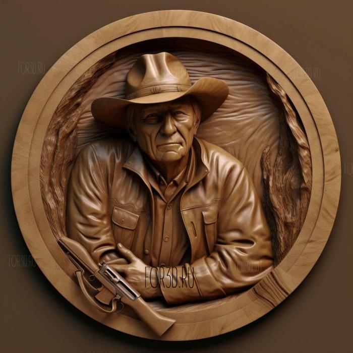 Alan Jackson 1 stl model for CNC